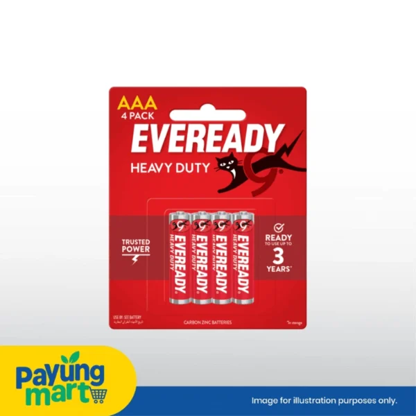 Eveready Heavy Duty AAA (4pcs)